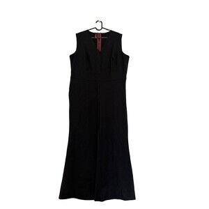 Spanx Ponte Perfect Sleeveless Jumpsuit Size 1X Classic Black 20383Q